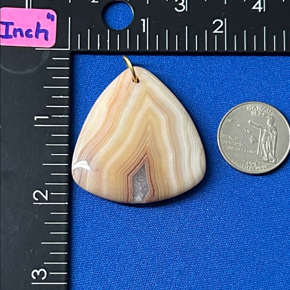 🖤Natural Agate stone Pendant - Picture 11 of 13